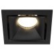 Cветильник встраиваемый алюминиевый KL101 BK MR16 GU5.3 черный  Б0055587  ЭРА