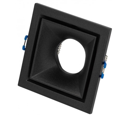 Cветильник встраиваемый алюминиевый KL101 BK MR16 GU5.3 черный  Б0055587  ЭРА