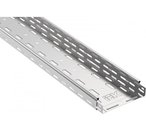 ESCA Лоток перфорированный 50х100х3000 RAL 9016 GL  CLPK10-050-100-3  IEK