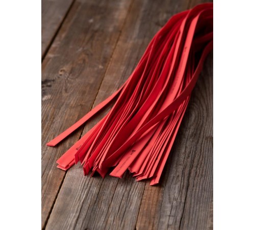 Термоусаживаемая трубка ТУТ нг 8/4 красная EKF PROxima  tut-8-r-1m  EKF