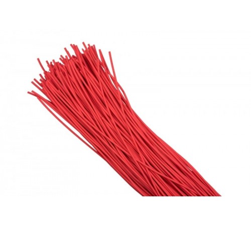 Термоусаживаемая трубка ТУТ нг 8/4 красная EKF PROxima  tut-8-r-1m  EKF