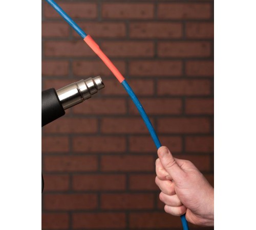 Термоусаживаемая трубка ТУТ нг 8/4 красная EKF PROxima  tut-8-r  EKF