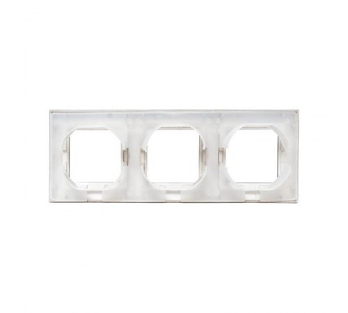 3 - местная рамка, IP44, шампань, пластик Эпика  UP1-FPC-03-44 EKF