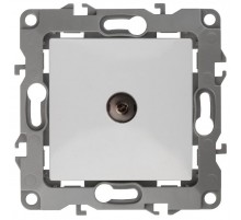 Розетка TV 12-3102-01 проходная,  белый  Б0027431  ЭРА