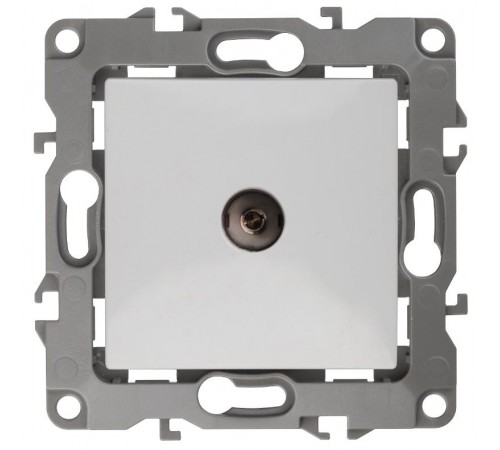 Розетка TV 12-3102-01 проходная,  белый  Б0027431  ЭРА