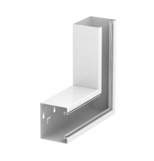 Плоский угол кабельного канала Rapid 80 90x110 мм (сталь,белый) (GS-SFS90110RW)  6277120  OBO Bettermann