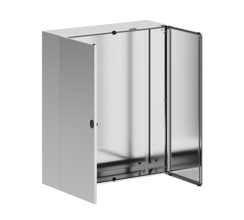 Корпус навесной STH с М/П двухдверный из нержавеющей cтали AISI304 ВхШхГ 1200x1000x300 мм, без фланца  R5STH1213-304  DKC