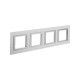 Рамка из алюминия, "Avanti", серая, 8 модулей  4404838  DKC