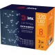 Гирлянда световая  Дождь/Занавес 3*2 м, ЕNIGW - 320W  , 320  диодов, холодный белый, 8 режимов, 220V, IP20  Б0051874  ЭРА
