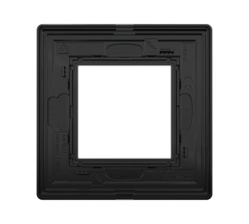 Рамка из алюминия, "Avanti", черная, 2 модуля  4402832  DKC