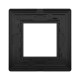 Рамка из алюминия, "Avanti", черная, 2 модуля  4402832  DKC