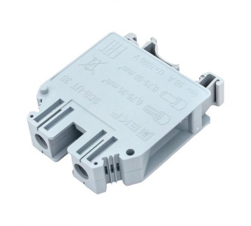 Клеммная колодка винтовая 35 UT серая  scr-ut-35-g  EKF