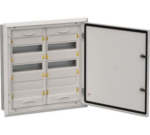 TITAN 5 Корпус металлический ЩРв-72 (2х36) 630х625х130 IP31 серый  TI5-50-V-2X036-31-7035  IEK