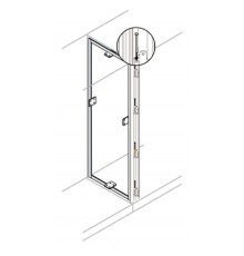 Набор для соединения шкафов ,нерж.ст.ISX  EV0003X  ABB