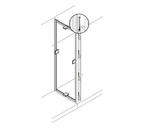Набор для соединения шкафов ,нерж.ст.ISX  EV0003X  ABB
