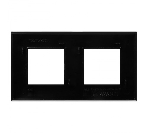 Рамка ARTLEBEDEV "Черный квадрат" "Avanti", 4 мод.  4402904  DKC