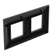 Рамка ARTLEBEDEV "Черный квадрат" "Avanti", 4 мод.  4402904  DKC