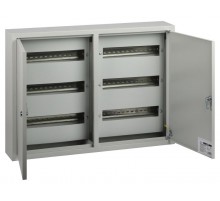 Корпус металлический навесной  ЩРН-90 2-х дверный (500х680х120) IP31 УХЛЗ серый   Б0062925  ЭРА