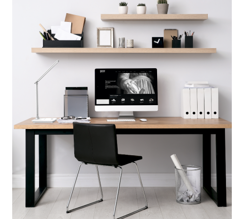 Светильник настольный GTL202 10W 550lm 3000-6000K 170-265V белый диммируемый USB LED 1/8/32  GT2021  Gauss