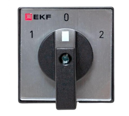 Переключатель кулачковый ПК-1-23 10А 3P "1-0-2" IP65  pk-1-23-10-65  EKF