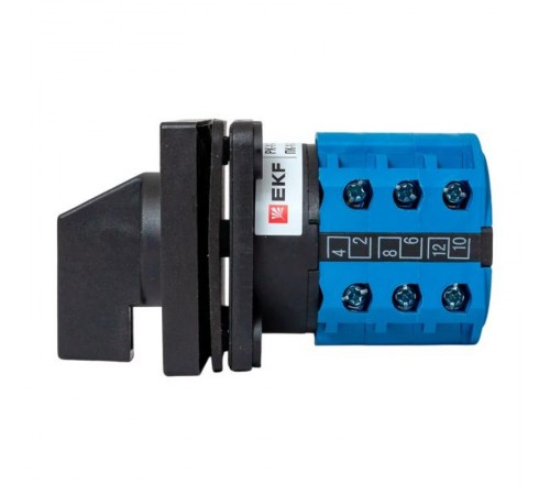 Переключатель кулачковый ПК-1-23 10А 3P "1-0-2" IP65  pk-1-23-10-65  EKF