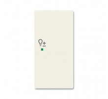 SRD-2-R-96 Клавиша двойная правая free@home, светорегулятор, Basic 55, цвет chalet-white  6220-0-0713   2CKA006220A0713  ABB