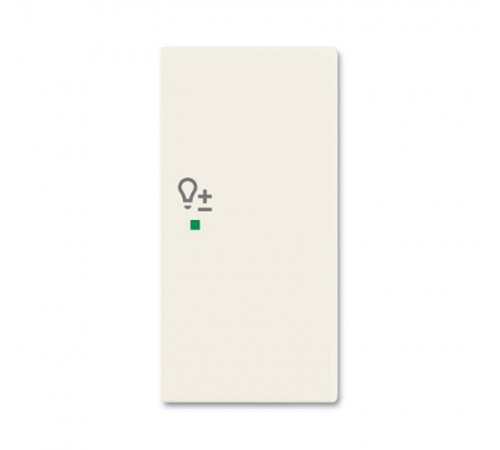 SRD-2-R-96 Клавиша двойная правая free@home, светорегулятор, Basic 55, цвет chalet-white  6220-0-0713   2CKA006220A0713  ABB