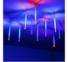 Светодиодная гирлянда ARD-ICEFALL-CLASSIC-D12-200-10PCS-CLEAR-32LED-LIVE RGB (230V, 10.5W)  026045  Arlight