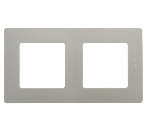 Etika Светлая галька Рамка 2-ая  672522  Legrand