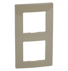 Etika Светлая галька Рамка 2-ая  672522  Legrand