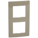Etika Светлая галька Рамка 2-ая  672522  Legrand