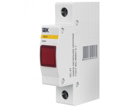 Лампа сигнальная ЛС-47 (красная) (неон)  MLS10-230-K04  IEK