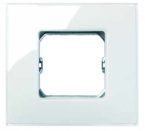 Simon 27 Рамка декоративная, 1 пост, (+суппорт), S27 Neos, Глянец, белый  27771-30  Simon