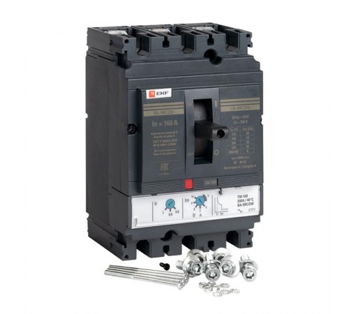 Выключатель автоматический ВА-99C 250/160А 3P 45кА EKF PROxima  mccb99C-250-160  EKF