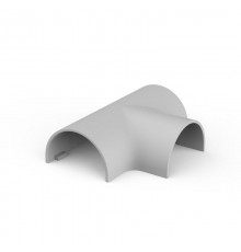 MULTISET Тройник для кабель-канала 20х12 СЕРЫЙ  IMT20124GY  SE