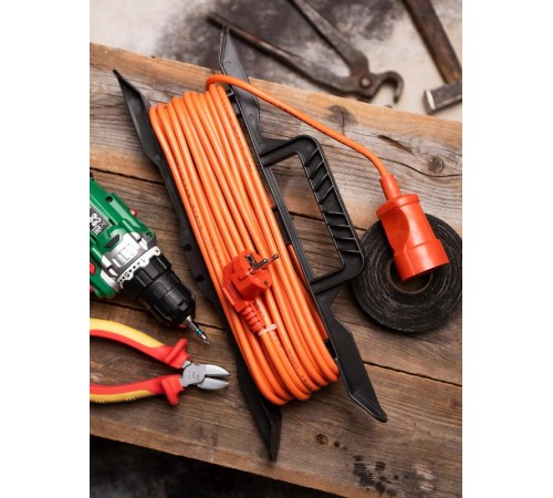 Удлинитель на рамке "Зевс 2.0" 10м с заземлением ПВС 3*1,0 16А/3,5кВт PROxima  USRB02-16-310-1-10  EKF