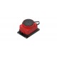 Колодка 1 гнездо 2К+З каучуковая 16А/250В IP44 Красная MultiSet  MST4403RD  SE