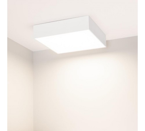 Светильник SP-QUADRO-S250x250-25W Day4000 (WH, 120 deg, 230V) (Arlight, IP40 Металл, 3 года)  034785  Arlight