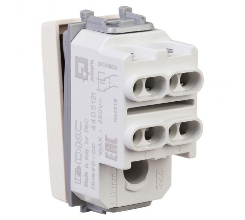 Инвертор (промежуточный переключатель) "Ванильная дымка", Avanti, 16A, 1 мод.  4405121  DKC