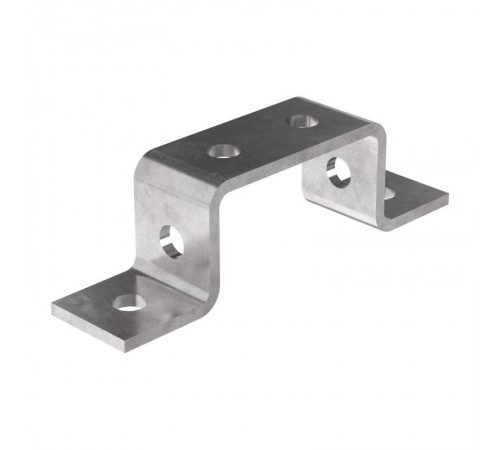 Пластина П-образная двойная 6 отверстий  PR16.1123  Промрукав