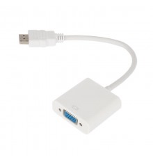 Переходник штекер HDMI - гнездо VGA, провод  17-6835  REXANT