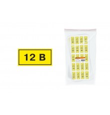 Символ "12В" 15х50мм   SQ0817-0001  TDM