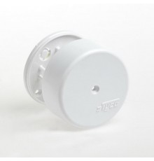 Коробка распределительная для о/п, D=62мм,H=24мм (2 клемника) белая  65001Б  Рувинил