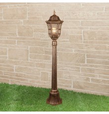 Светильник садово-парковый Dorado F черное золото (GL 1013F)  a043640  Elektrostandard