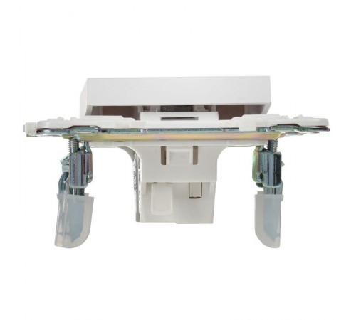 SKANDY Выключатель 1-клавишный с индикацией 10А SK-V07W арктический белый  SK-V10-1-10-K01  IEK