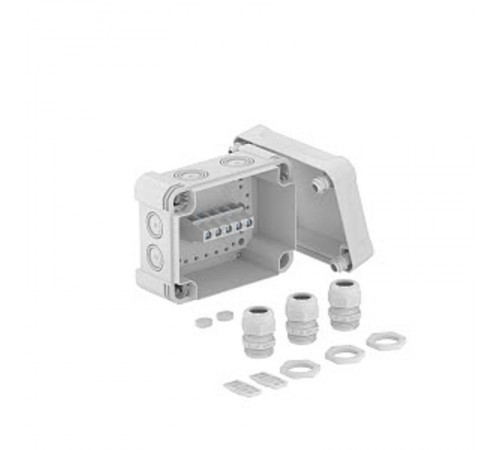 Распределительная коробка X06, IP 67, 151х167х87 мм, с клеммой и 3-я кабельными вводами V-TEC  2005226  OBO Bettermann