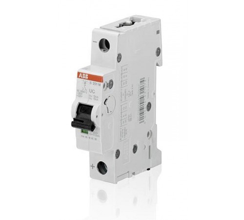 Выключатель автоматический однополюсный S201M UC 0,75А K 10кА (S201M K0,75UC)  2CDS271061R0187  ABB