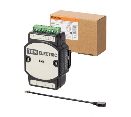 Коммуникационный интернет-модуль КИМ (TCP/IP - RS-485/RS-232) для ПЛК12  SQ0750-0006  TDM
