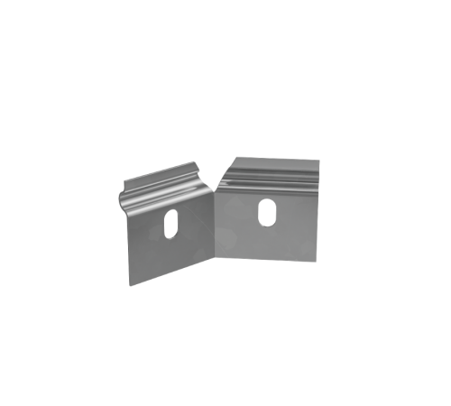 Соединительная пластина изменяемая для борта 50 мм "ПЛЮС" INOX304  SP1NLplus INOX304  КМ - профиль