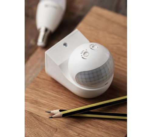 Датчик движения ИК настенный 800Вт 180гр. до 12м IP44 MS-38 PROxima  dd-ms-38  EKF